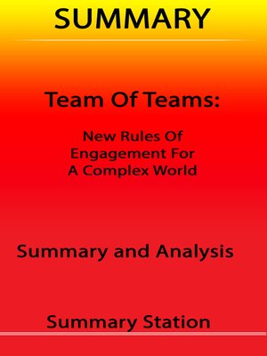 cover image of Team of Teams